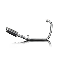 Royal Enfield Scram 411 2022-2024 200MM Round Carbon Full Exhaust System Product thumb image 2