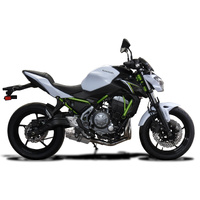 Kawasaki Z650 2017-2019 200MM Round Stainless 2 Into 1 Complete Exhaust System Product thumb image 2