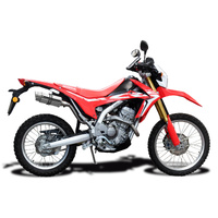 HONDA CRF250L 17-20 200MM ROUND STAINLESS COMPLETE EXHAUST SYSTEM Product thumb image 2