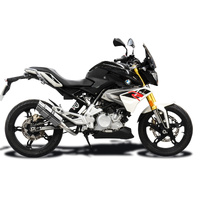 BMW G310R G310GS 17-24 200MM Round Stainless DE-CAT Full Exhaust System Product thumb image 2