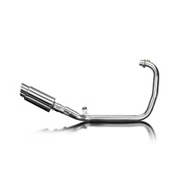 Royal Enfield Scram 411 2022-2024 200MM Round Stainless Full Exhaust System Product thumb image 2
