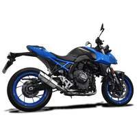Suzuki GSX-8S 2023-2025 / Mini 200mm (8 inch) Round Silencer 2 into 1 Complete System 304 Stainless Product thumb image 2
