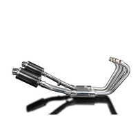 Yamaha XJR1300/SP 1998-2003 225MM Oval Carbon Full Exhaust System Product thumb image 2