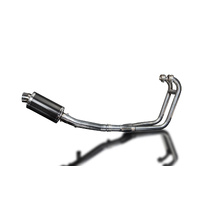 Suzuki GS500E/F 2-1 1989-2019 225MM Oval Carbon DS70 Complete Exhaust System Product thumb image 2