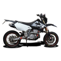 Suzuki DRZ400 S/SM 2005-2024 / DS70 Oval 225mm (9 inch) Carbon Fibre Silencer Complete System Product thumb image 2