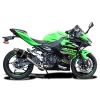 Kawasaki Ninja 400 Z400 2018-2022 DS70 225MM Carbon Oval Complete Exhaust System Product thumb image 2