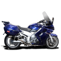 Yamaha FJR1300 2001-2005 225MM Oval Carbon Full Exhaust System Product thumb image 2