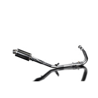 Kawasaki Ninja 500 2024-2025 225MM Oval Carbon Full Exhaust System Product thumb image 2