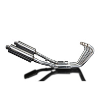 Yamaha XJR1300/SP 1998-2003 350MM Oval Stainless Steel Full Exhaust System Product thumb image 2