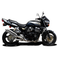 Kawasaki ZRX1100/ZRX1200 97-07 350MM Oval Stainless Full Exhaust System Product thumb image 2