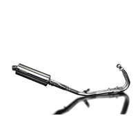 Kawasaki Ninja 500 2024-2025 350MM Oval Stainless Full Exhaust System Product thumb image 2