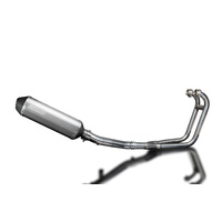 Suzuki GS500E/F 2-1 1989-2019 343MM X-OVAL Titanium Full Exhaust System Product thumb image 2