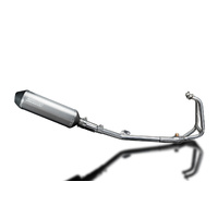 Kawasaki Ninja 250R 2008-2013 343MM X-OVAL Titanium 2 Into 1 Full Exhaust System Product thumb image 2