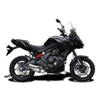 Kawasaki KLE650 Versys 15-23 343MM X-OVAL Titanium Exhaust System Product thumb image 2