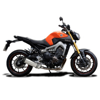 Yamaha MT-09 2013-2020 343MM X-OVAL Titanium  3 Into 1 Full Exhaust System Product thumb image 2