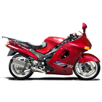 Kawasaki ZZR1100C/D 1990-2001 4 Into 1 343MM X-OVAL Titanium Exhaust System Product thumb image 2