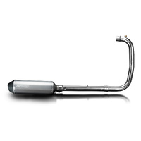 Royal Enfield 350 Bullet Classic 22-25 343MM X-OVAL Titanium Full Exhaust System Product thumb image 2