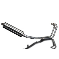 Suzuki GS500E/F 2-1 1989-2019 450MM Oval Stainless Complete Exhaust System Product thumb image 2