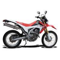 Honda CRF250L/M 12-16 Full 450MM Oval Stainless Exhaust System Product thumb image 2