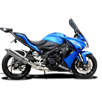 Suzuki GSX-S1000/F 2015-2020 DE-CAT 450MM Oval Stainless Full Exhaust System Product thumb image 2