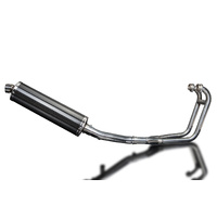 Suzuki GS500E/F 2-1 1989-2019 450MM Oval Stainless Complete Exhaust System Product thumb image 2