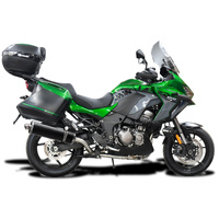 Kawasaki Versys 1000 2019-2021 450MM Oval Carbon Full Exhaust System Product thumb image 2