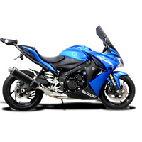 Suzuki GSX-S1000/F 2015-2020 DE-CAT 450MM Oval Carbon Full Exhaust System Product thumb image 2