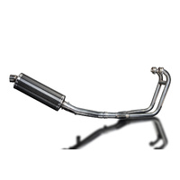Suzuki GS500E/F 2-1 1989-2019 350MM Oval Carbon Complete Exhaust System Product thumb image 2