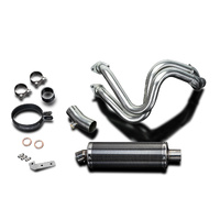 KAWASAKI KLE650 VERSYS 15-23 350MM OVAL CARBON FULL EXHAUST SYSTEM Product thumb image 2