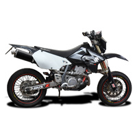 Suzuki DRZ400 S/SM 2005-2024 / Oval 350mm (14 inch) Carbon Fibre Silencer Complete System Product thumb image 2