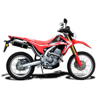 Honda CRF250L 17-20 350MM Oval Carbon Complete Exhaust System Product thumb image 2