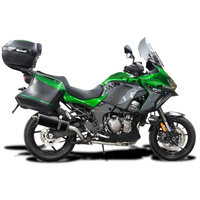 Kawasaki Versys 1000 2019-2021 350MM Oval Carbon Full Exhaust System Product thumb image 2