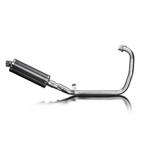 Royal Enfield Scram 411 2022-2024 350MM Oval Carbon Full Exhaust System Product thumb image 2