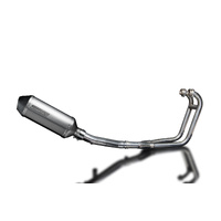 Suzuki GS500E/F 2-1 1989-2019 260MM X-OVAL Titanium Full Exhaust System Product thumb image 2