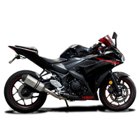 YAMAHA YZF-R3 MT-03 2015-2024 260MM X-OVAL TITANIUM EXHAUST SYSTEM Product thumb image 2