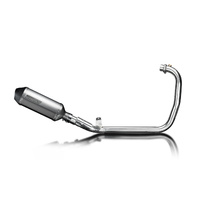 Royal Enfield Scram 411 2022-2024 260MM Titanium X-OVAL Full Exhaust System Product thumb image 2