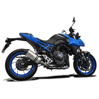 Suzuki GSX-8S 2023-2025 / Xoval 260mm (10 inch) Titanium Silencer 2 into 1 Complete System Product thumb image 2