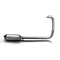 Royal Enfield 350 Bullet Classic 22-25 260MM X-OVAL Titanium Full Exhaust System Product thumb image 2