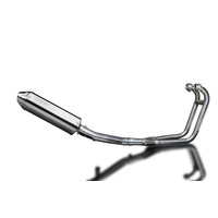 Suzuki GS500E/F 2-1 1989-2019 320MM TRI-OVAL Stainless Complete Exhaust System Product thumb image 2