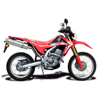 Honda CRF250L 17-20 420MM TRI-OVAL Stainless Complete Exhaust System Product thumb image 2