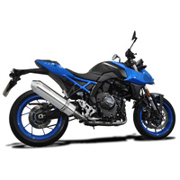 Suzuki GSX-8S 2023-2025 / TRI-OVAL 420mm (17 inch) RH Silencer 2 into 1 Complete System 304 Stainles Product thumb image 2