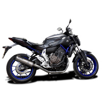 Yamaha MT-07 FZ07 14-21 343MM X-OVAL Stainless Full Exhaust System Product thumb image 2
