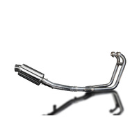 Suzuki GS500E/F 2-1 1989-2019 225MM Oval Stainless SS70 Complete Exhaust System Product thumb image 2