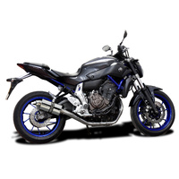 Yamaha MT-07 FZ07 14-21 225MM Oval Stainless Full Exhaust System Product thumb image 2