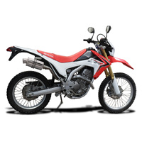 Honda CRF250L/M 12-16 Full 225MM Oval Stainless Exhaust System Product thumb image 2