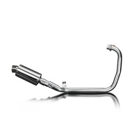 Royal Enfield Scram 411 2022-2024 225MM Oval Stainless Full Exhaust System Product thumb image 2