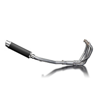 Suzuki GSF1200 S Bandit 95-07 350MM Round Carbon Full Exhaust System Product thumb image 2