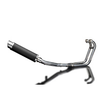 Suzuki GS500E/F 2-1 1989-2019 350MM Round Carbon DL10 Complete Exhaust System Product thumb image 2
