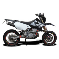 Suzuki DRZ400 S/SM 2005-2024 / DL10 Round 350mm (14 inch) Carbon Silencer Complete System Product thumb image 2