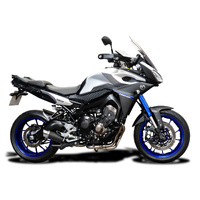 Yamaha MT-09 Tracer 900 15-20 350MM Round Carbon 3-1 Full Exhaust System Product thumb image 2